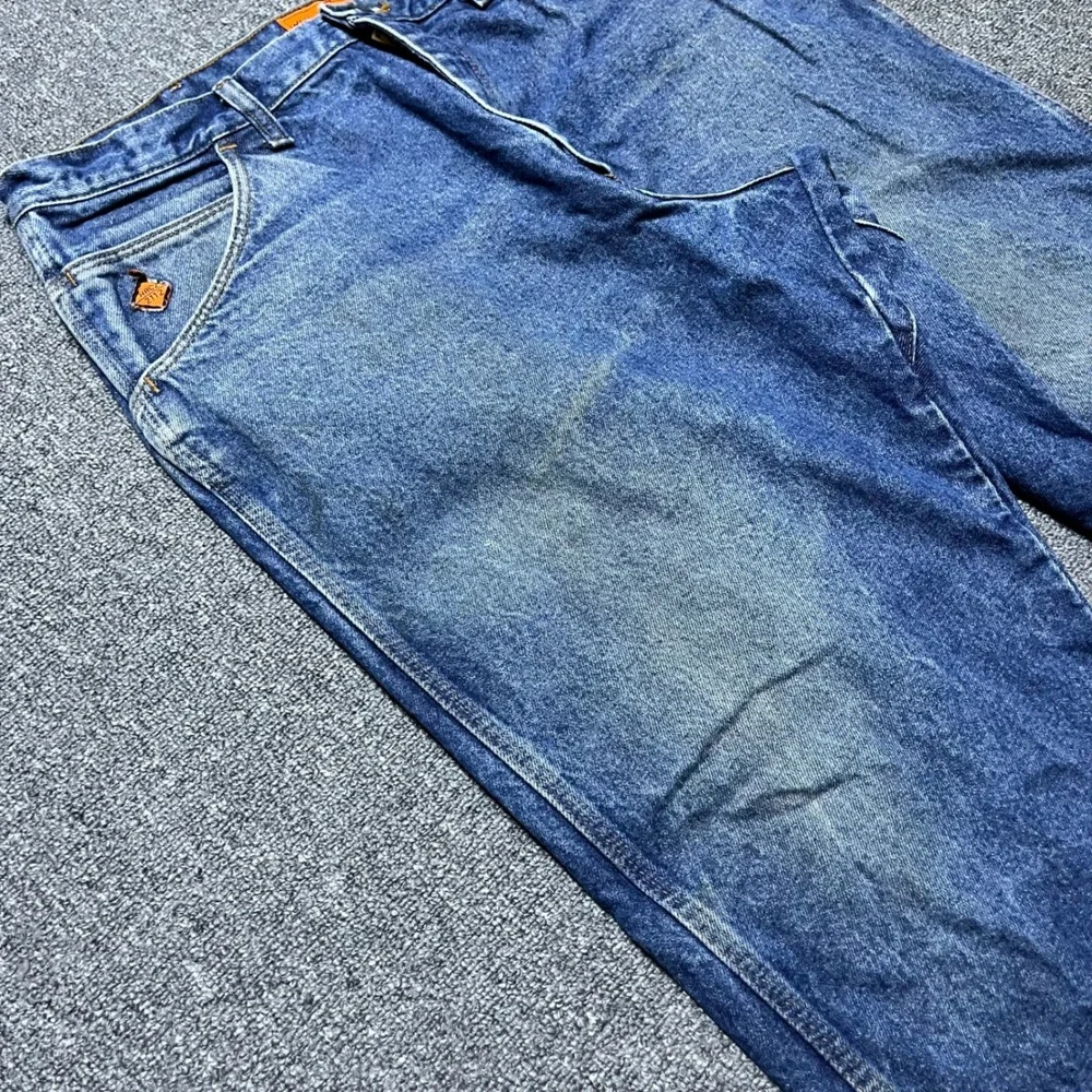 Wrangler Riggs Workwear FR Jeans 38x30 Blue Flame Resistant Denim FR3W050